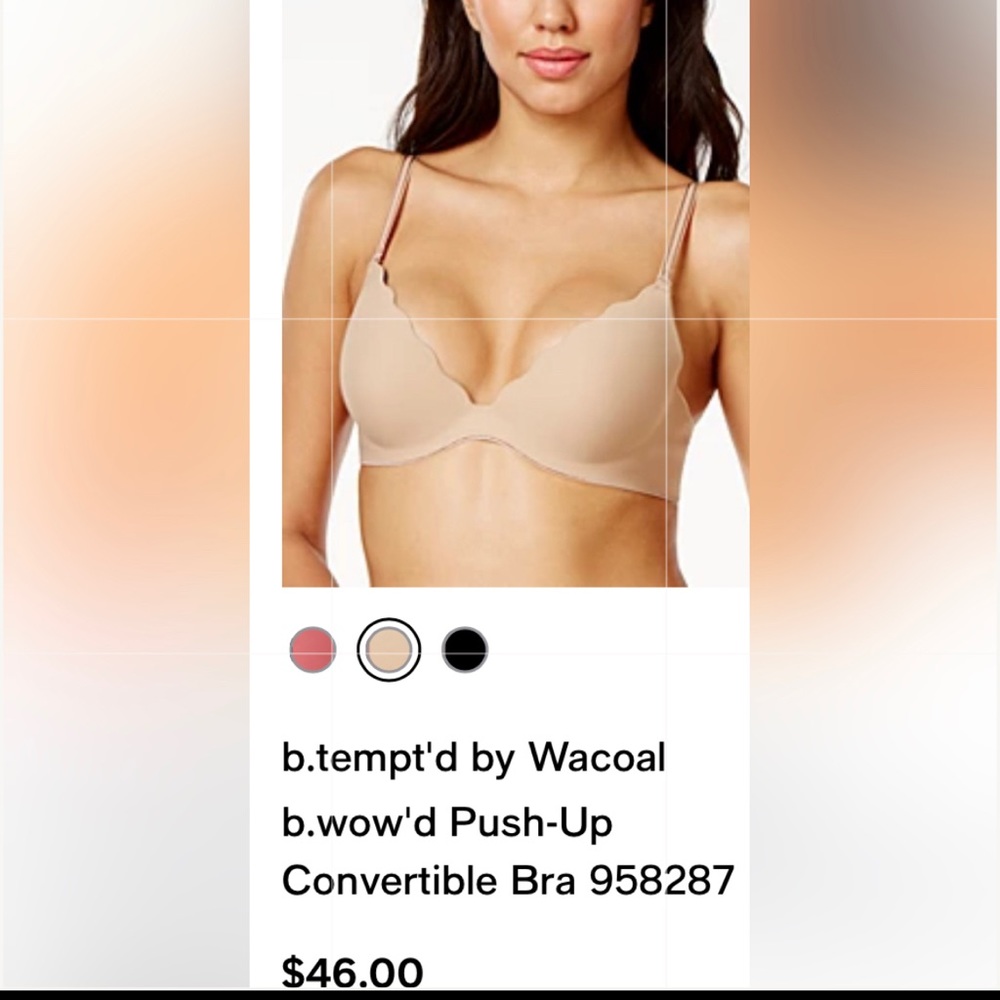 B. Tempt’d by Wacoal, New.Size 36DD